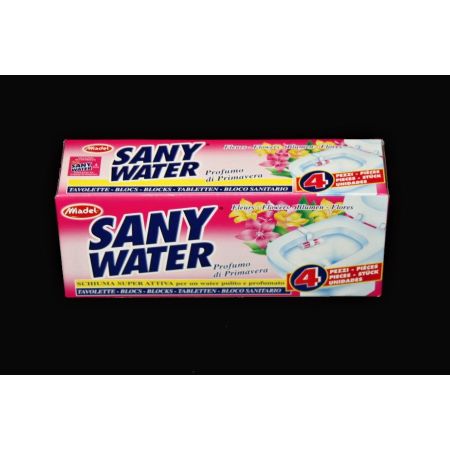 Hygienické závěsné WC bloky Sanywater Fiori 4ks (nyní 6491)